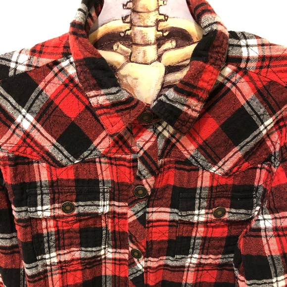 Charles & 1/2 Men’s S Plaid Flannel Shirt - Picture 2 of 3